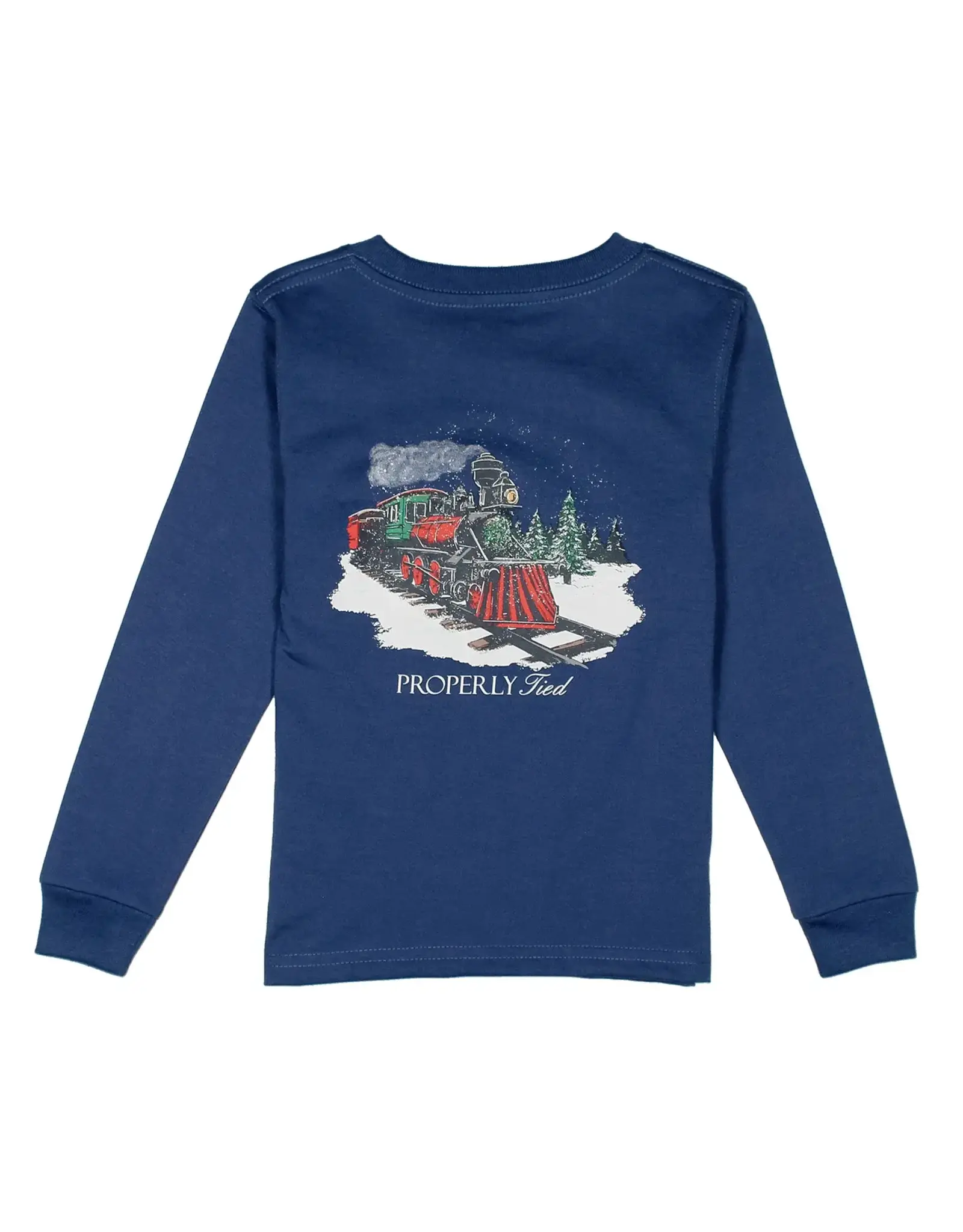 Properly Tied Pt Express LS Shirt River Blue