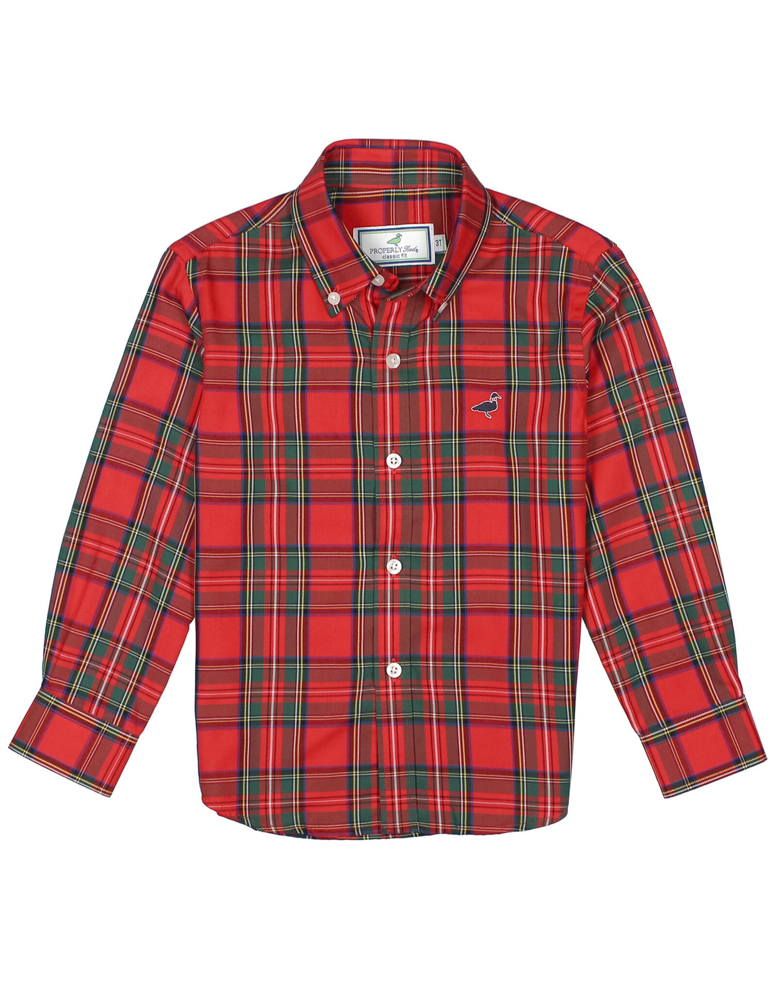 Properly Tied Seasonal Sportshirt Yuletide