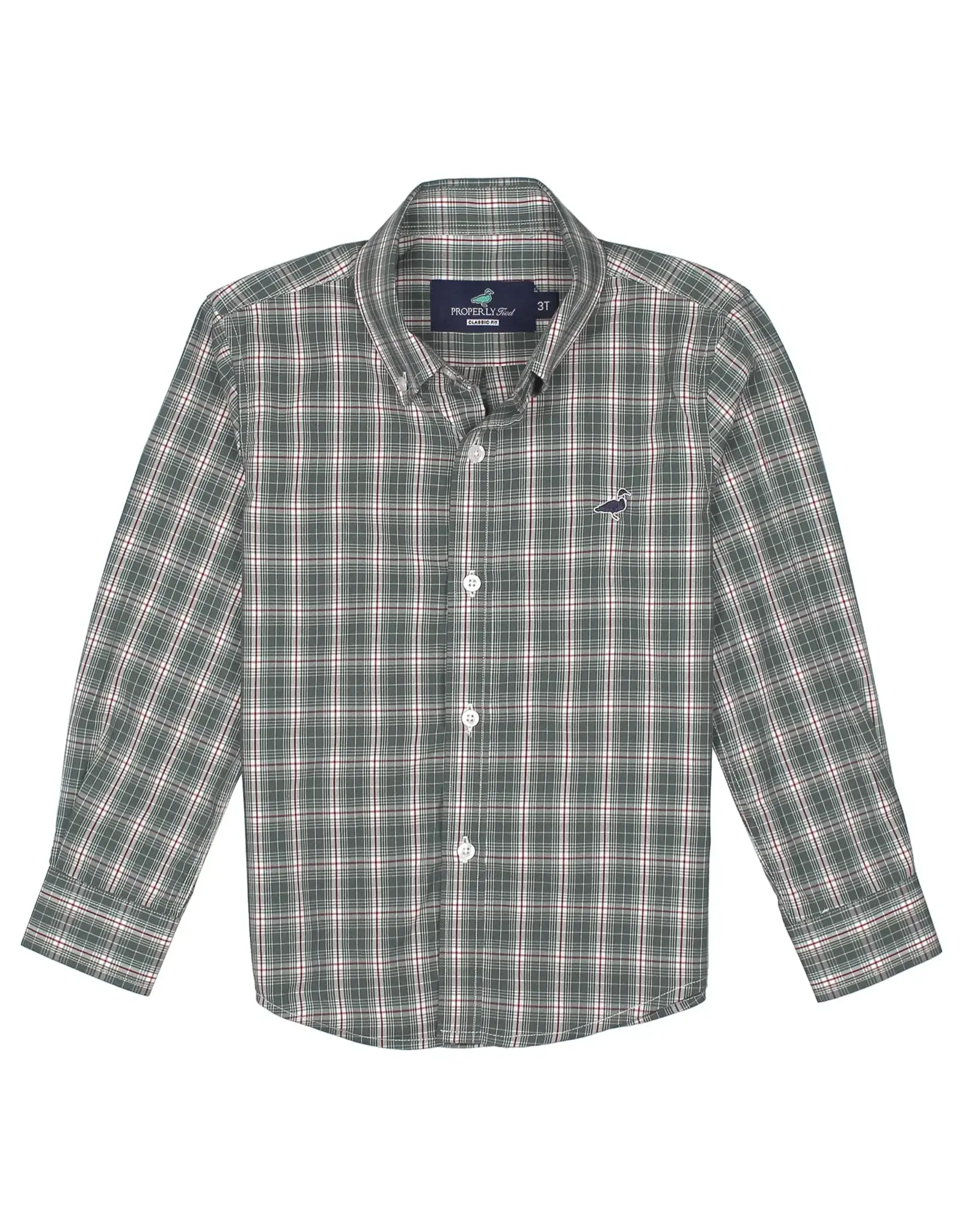 Properly Tied Seasonal Sportshirt Mistletoe