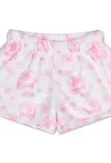 Iscream Pretty Pink Toile Plush Shorts