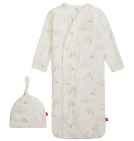 Magnetic Me White Serene Safari Modal Gown + Hat Set