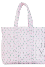 TRVL Design Quilted Mini Go Go Tote, Petite Fleur Pink