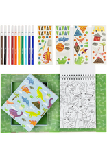 Tiger Tribe Colouring Set, Dinosaur