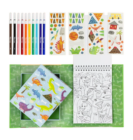 Tiger Tribe Colouring Set, Dinosaur