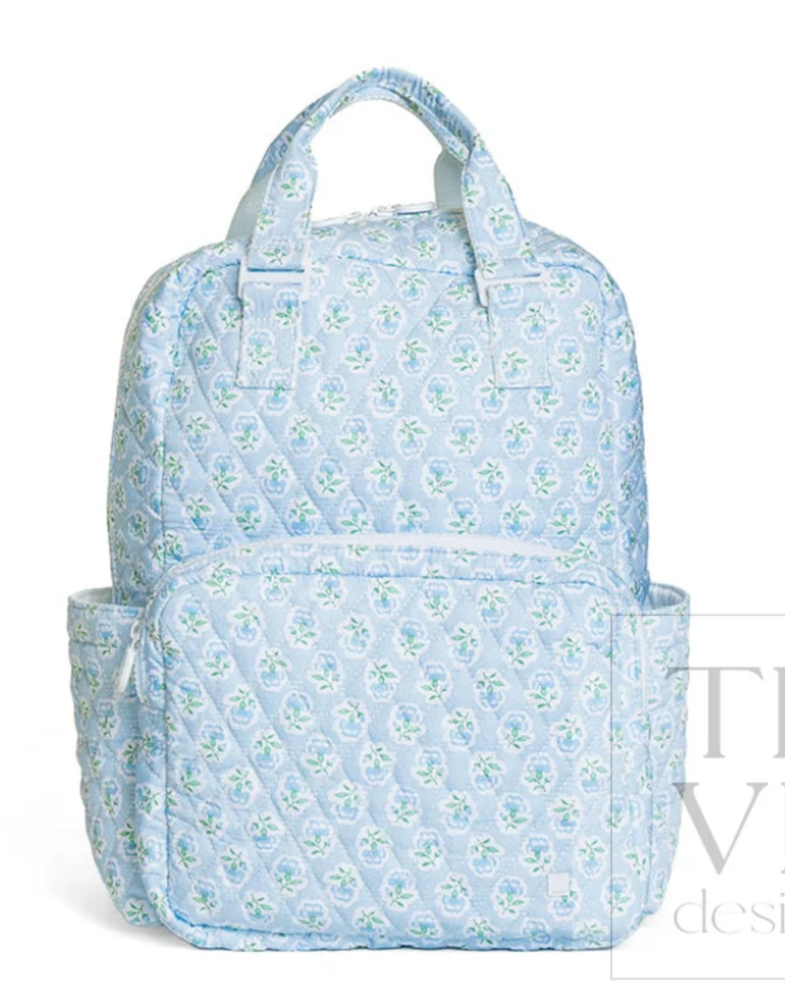 TRVL Design Quilted All You Need Bag, Petite Fleur Blue