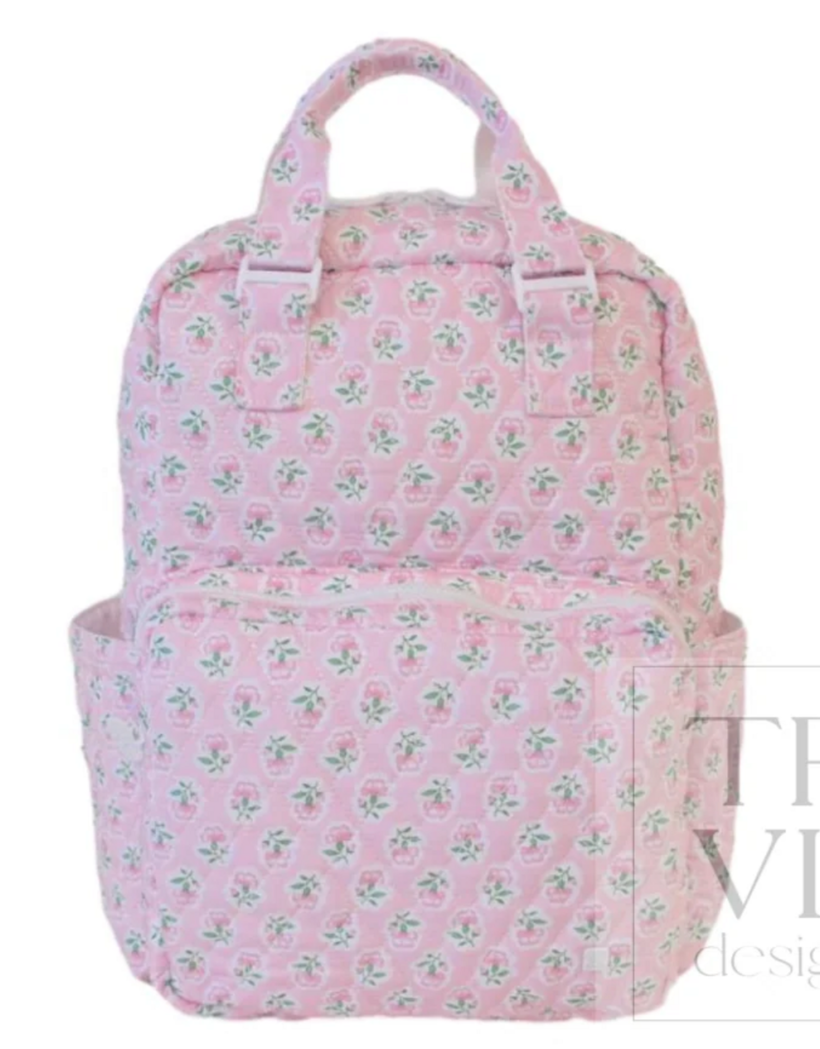 TRVL Design Quilted All You Need Bag, Petite Fleur Pink