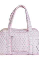 TRVL Design Quilted Grande Duffel, Petite Fleur Pink