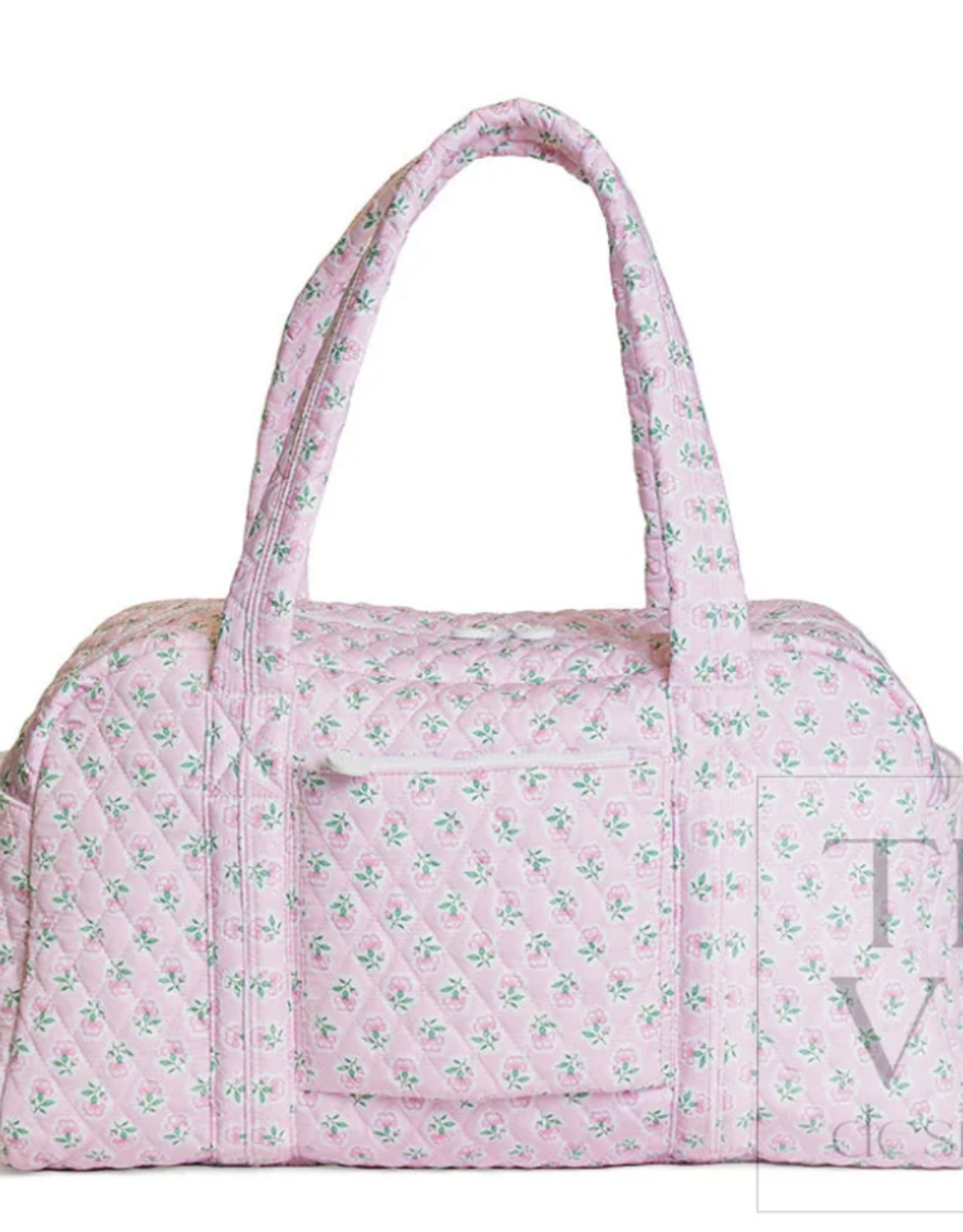 TRVL Design Quilted Grande Duffel, Petite Fleur Pink