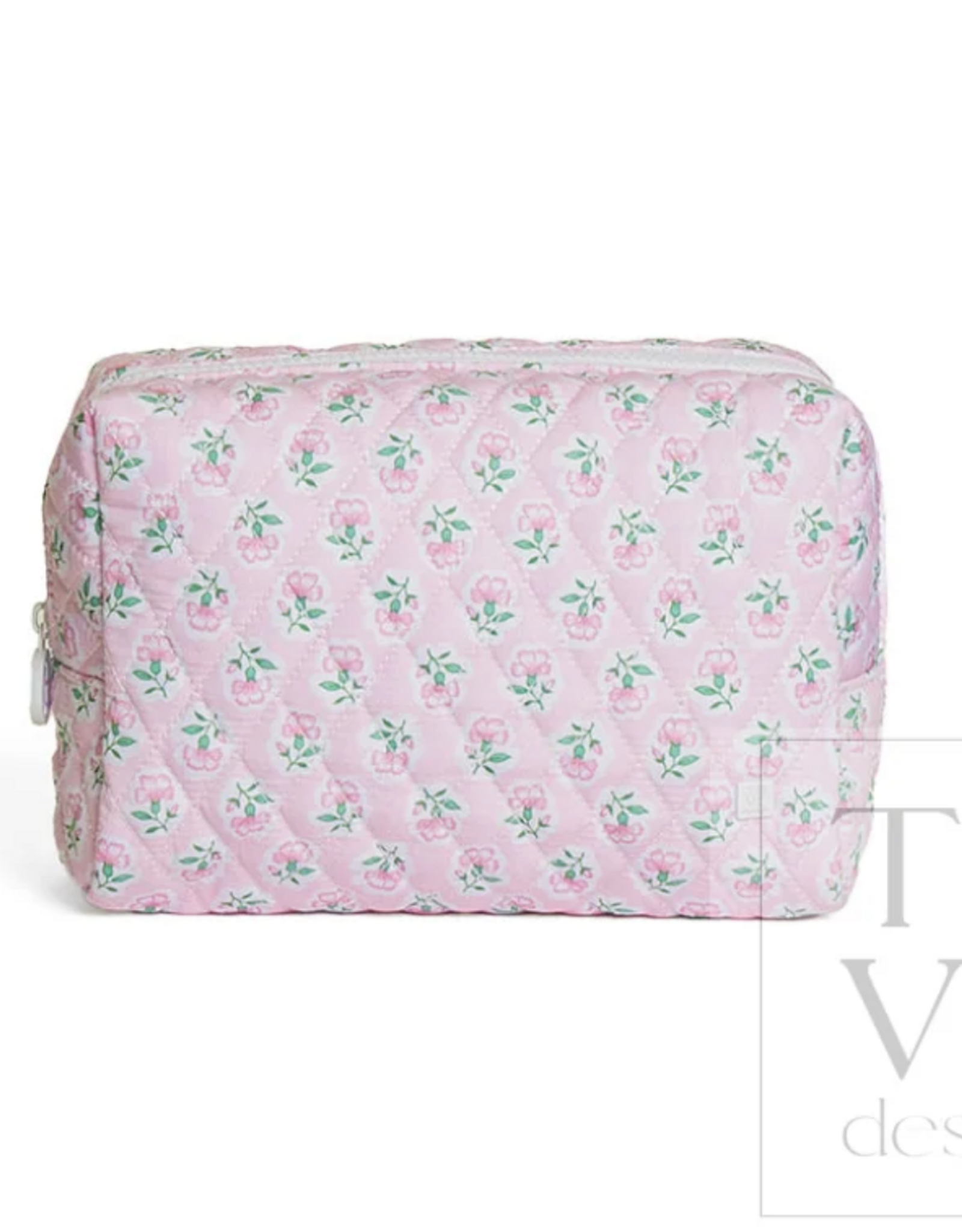 TRVL Design Quilted Everyday Bag, Petite Fleur Pink