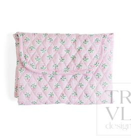 TRVL Design Quilted Changing Mat, Petite Fleur Pink