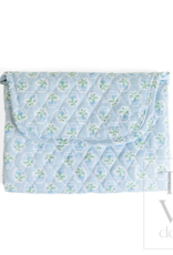 TRVL Design Quilted Changing Mat, Petite Fleur Blue