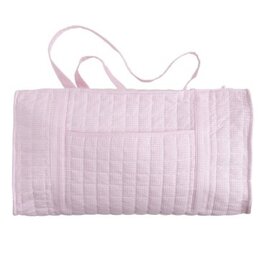 Little English Quilted Luggage Duffle Light Pink