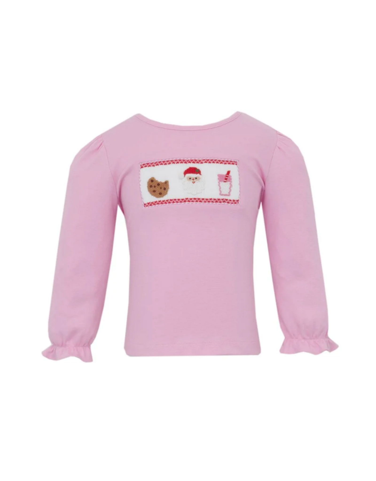 Anavini Santa's Midnight Snack, Girls LS Shirt