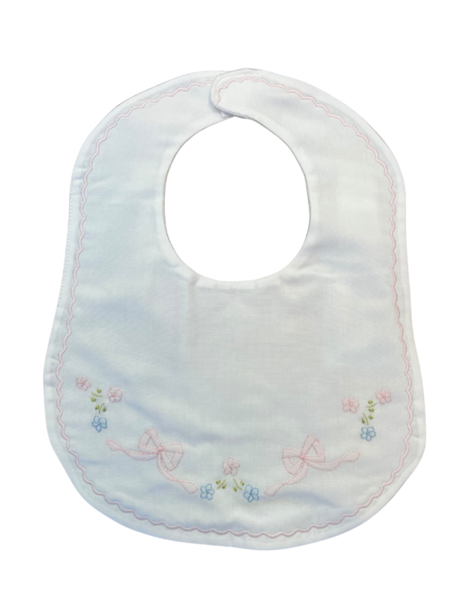 Auraluz White Tiny Bow BIb