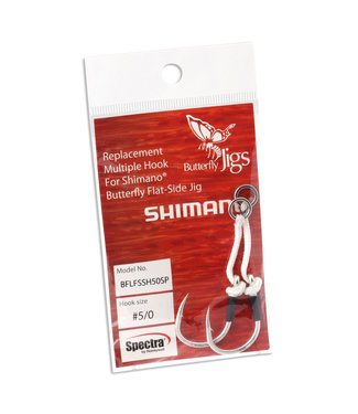 SHIMANO Butterfly Flat Side Spare Hooks