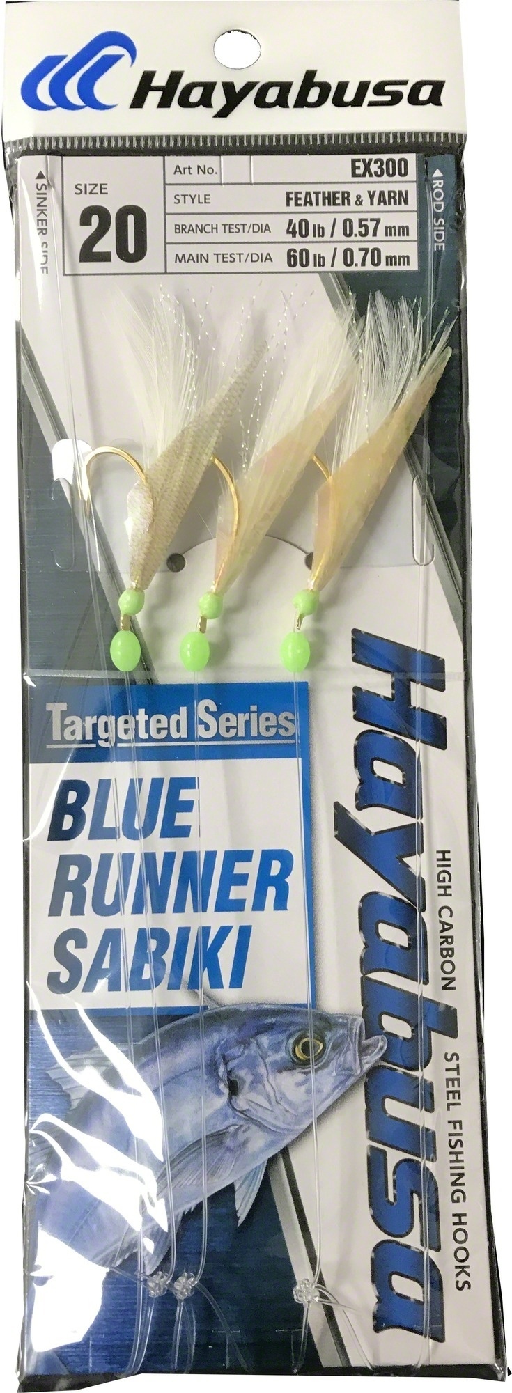 Hayabusa Blue Runner Sabiki - Custom Rod and Reel