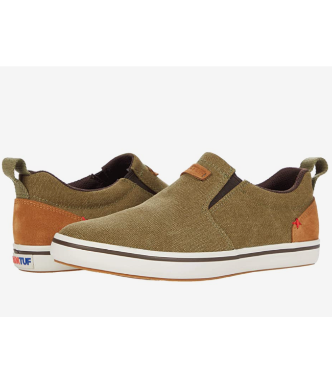 XTRATUF MEN'S CANVAS SHARKBYTE DECK SHOE Custom Rod and Reel
