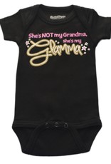 Sara Kety Onesie Glamma 12-18 Months Blk