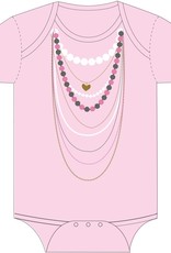 Sara Kety Onesie Pink Necklaces 12-18 Months Pink