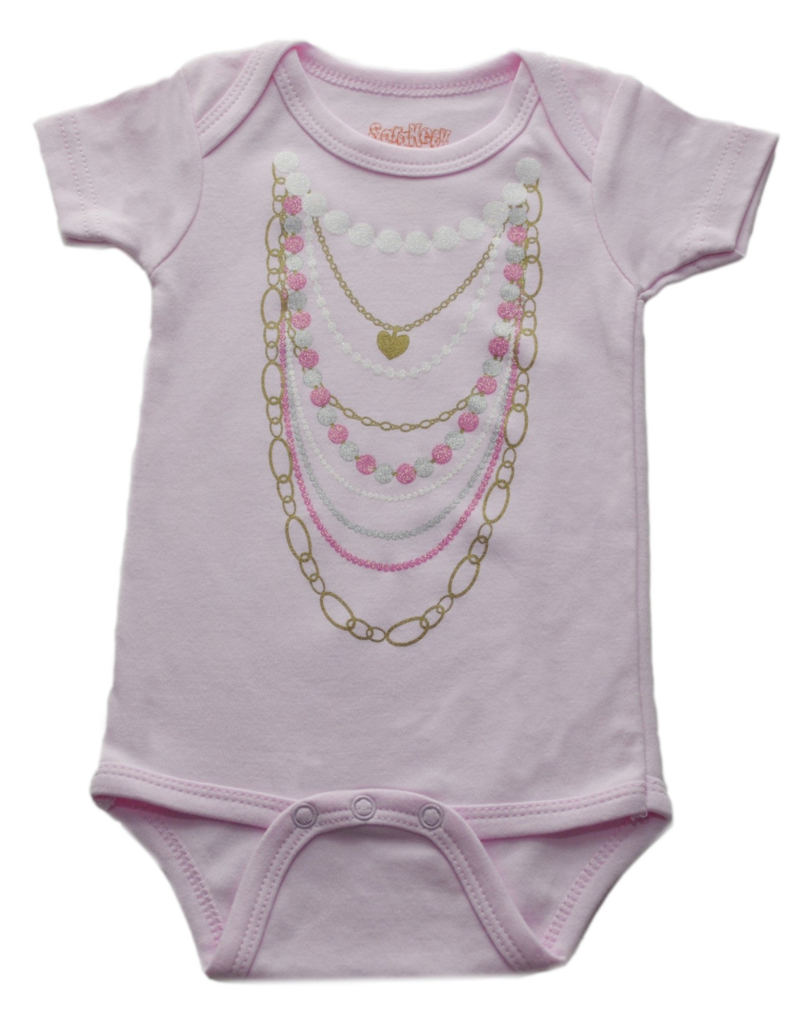 Sara Kety Onesie Pink Necklaces 12-18 Months Pink
