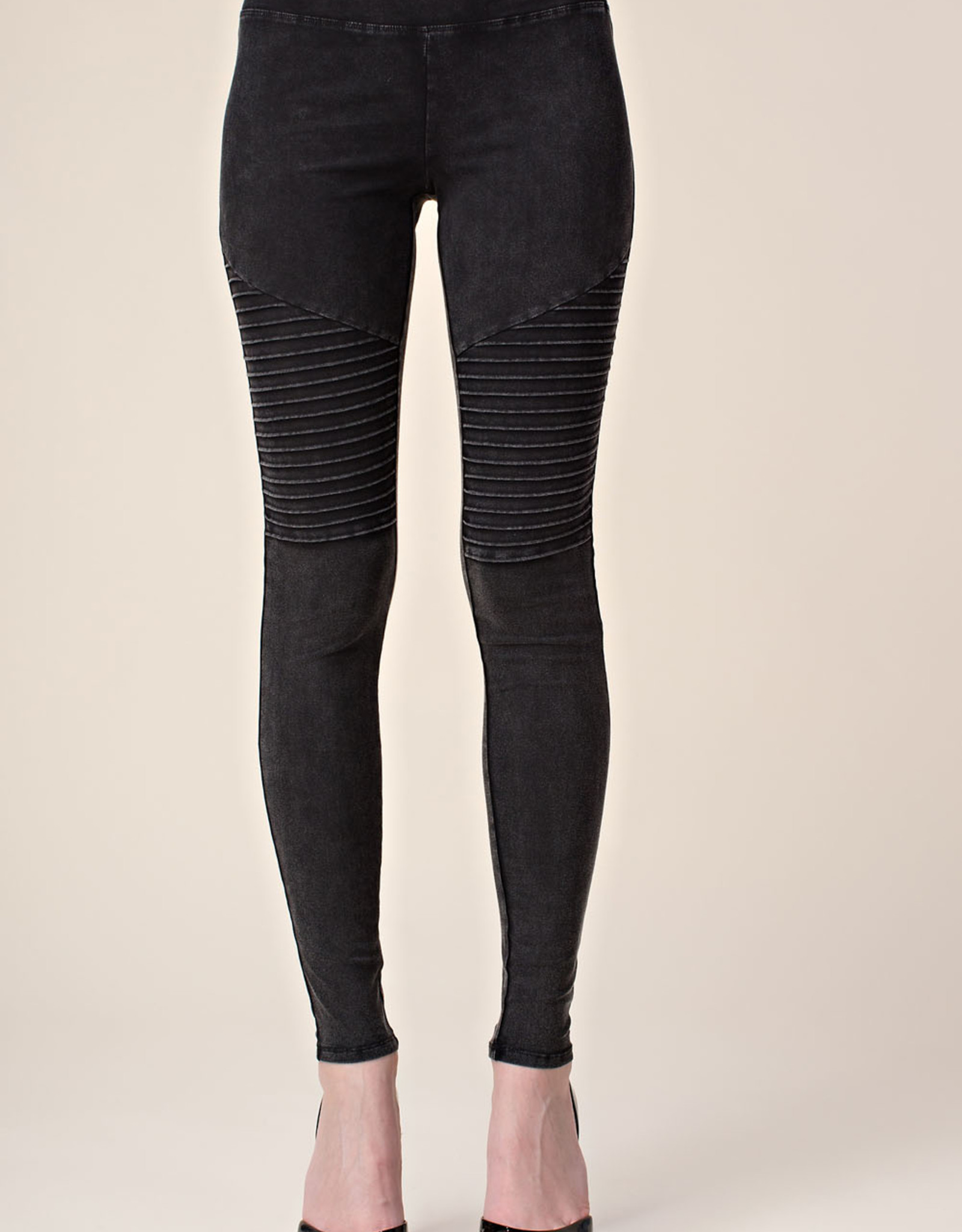 Black Moto Leggings