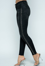 Vocal Studded Side Seam Denim 6073