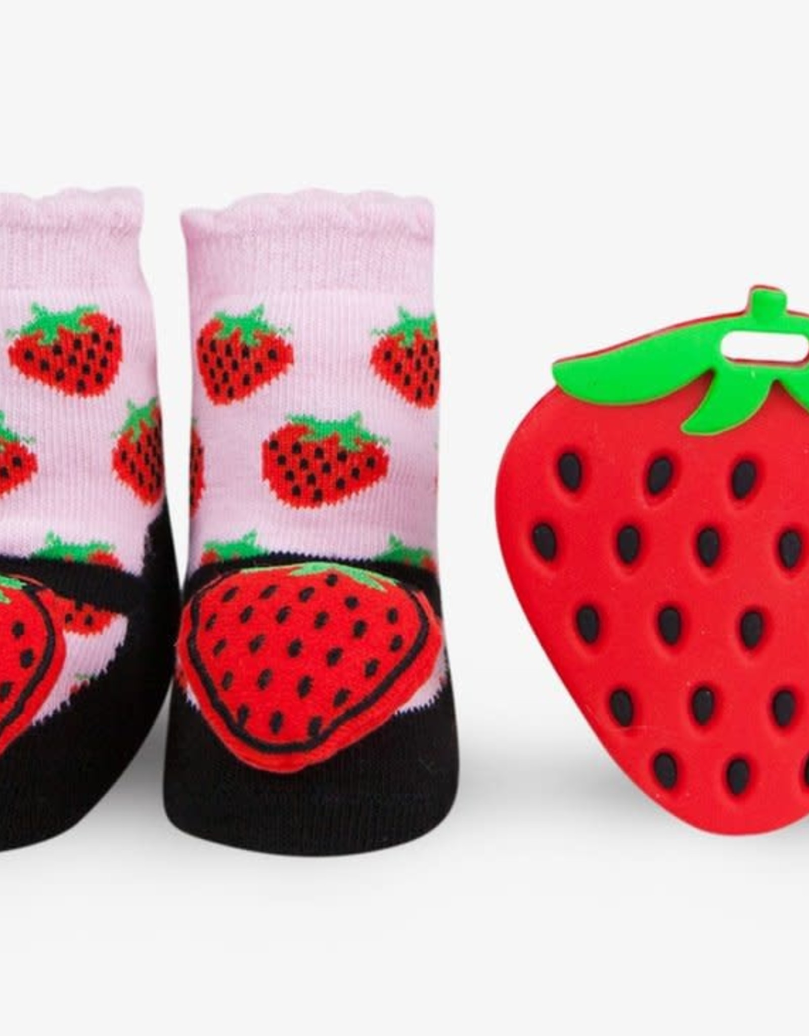 strawberry teether
