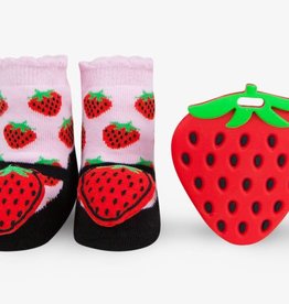 Strawberry Teether Gift Set