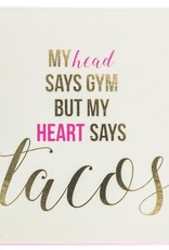 My Heart Says Tacos Mini Pad