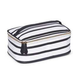 Brouk Striped Cosmetic Case