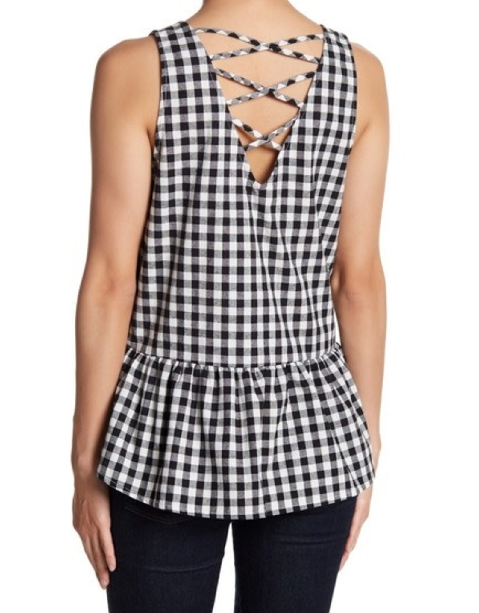 Jack Black Gingham Cross Back