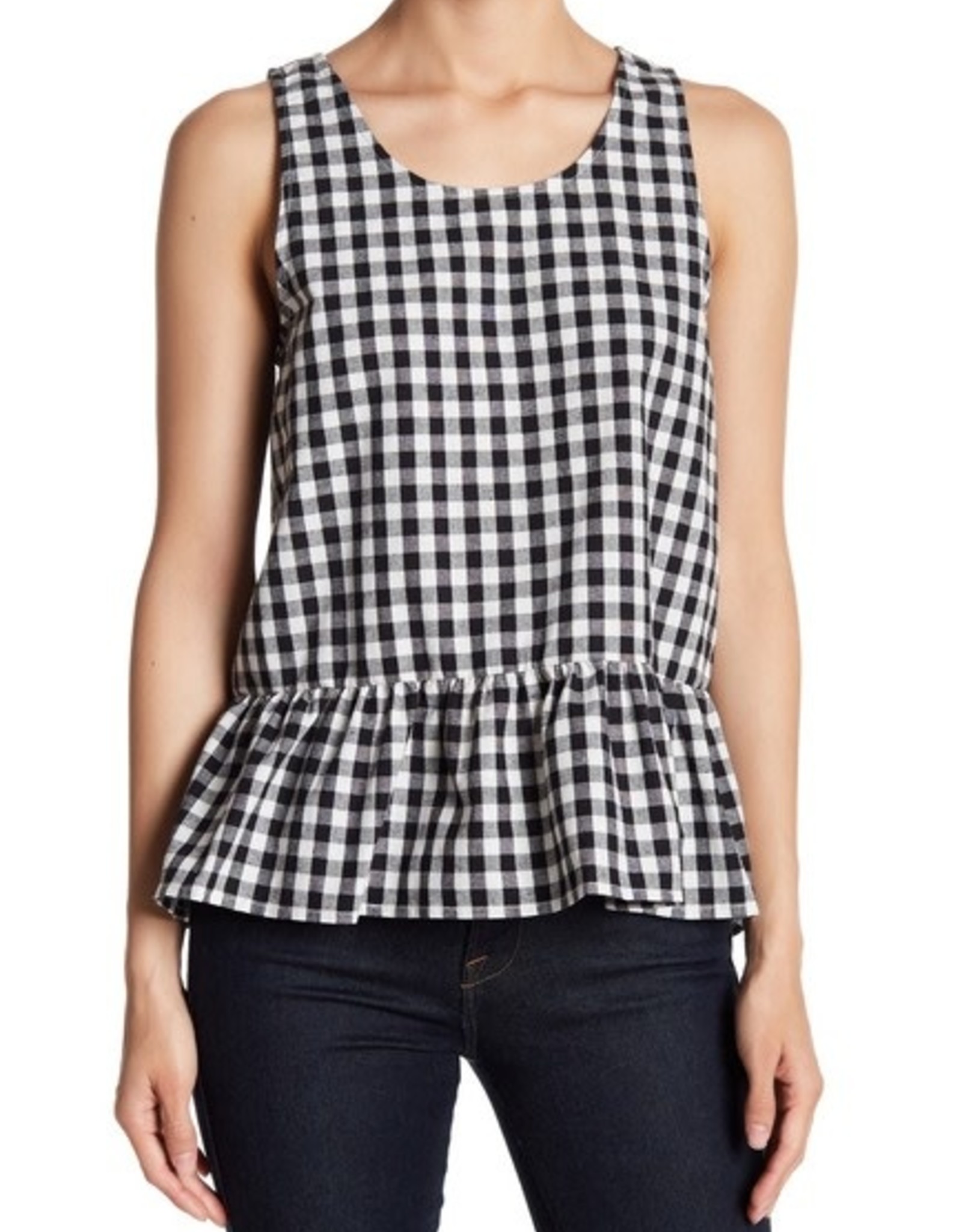 Jack Black Gingham Cross Back