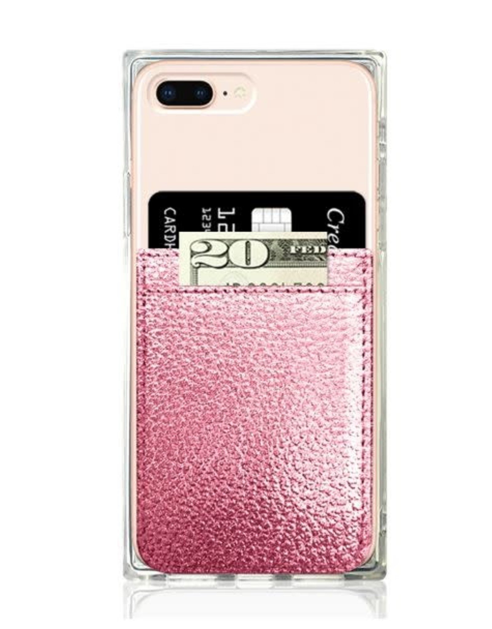 iDecoz Phone Pocket Faux Leather PINK