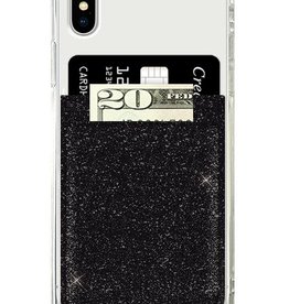 iDecoz Phone Pocket BLACK GLITTER