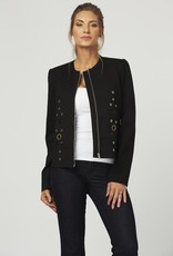 Grommet Zip Jacket