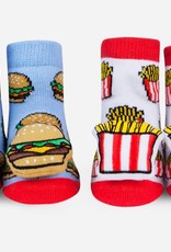 Burger n Fries Rattle Socks