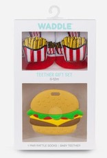 Burger/Fries Teether Gift Set