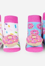 Donut Rattle Socks