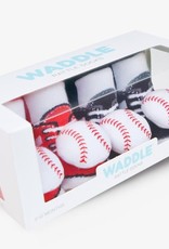 Waddle Baseball Rattle Socks