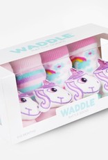 Waddle Unicorn Rattle Socks