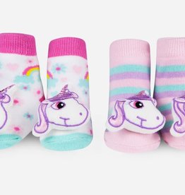 Waddle Unicorn Rattle Socks