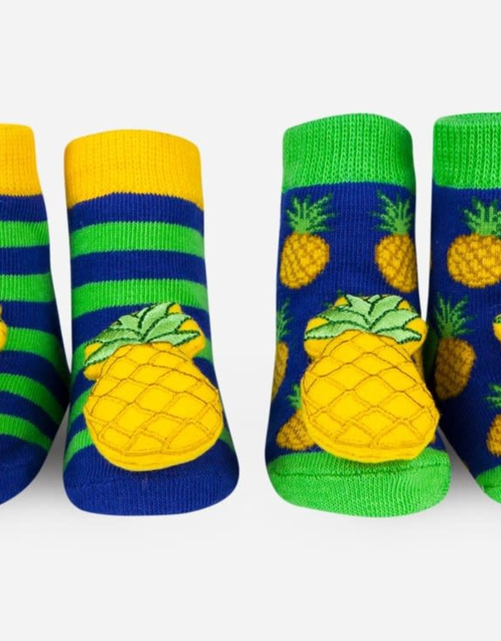 Waddle Pineapple Rattle Socks