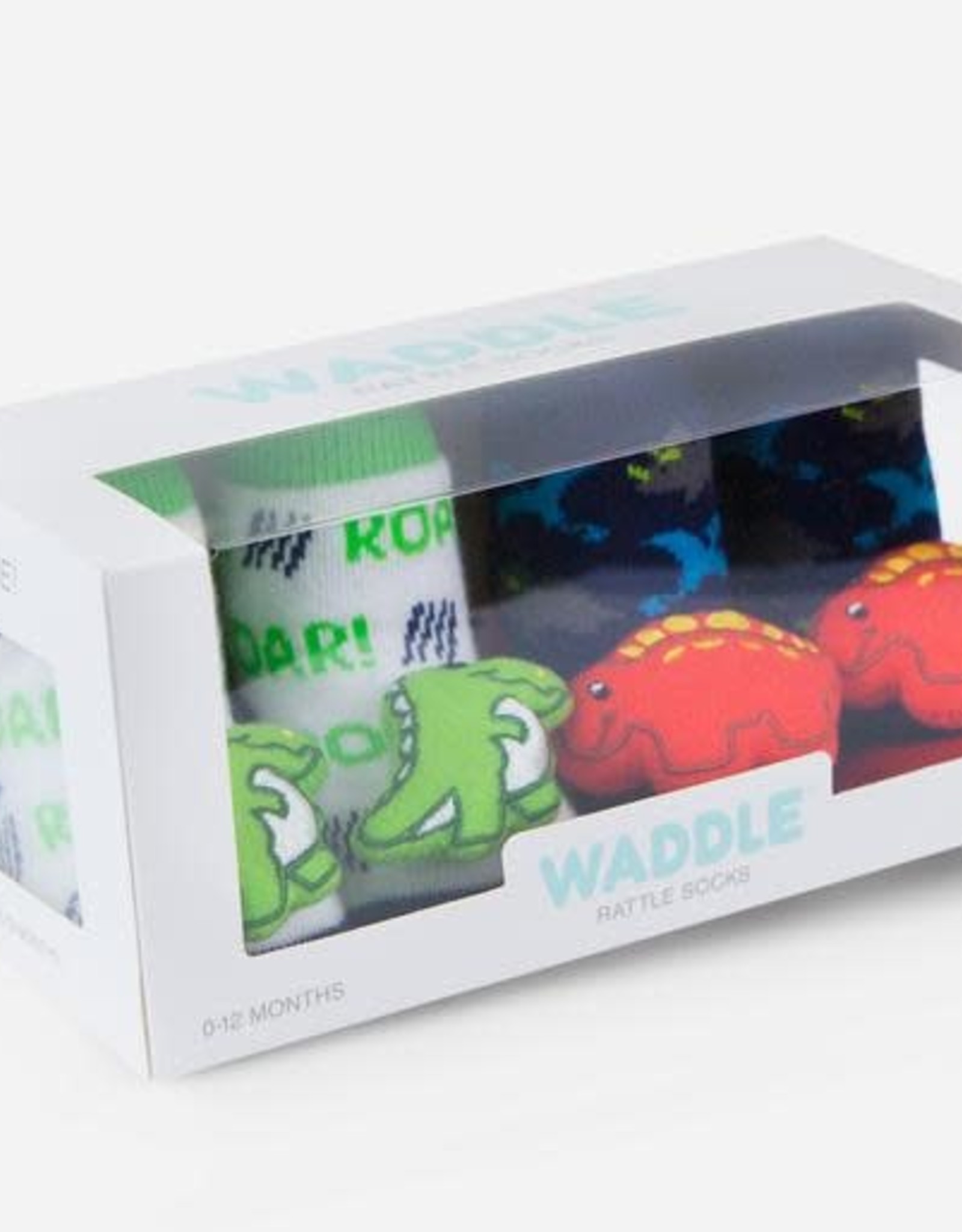 Waddle Dino Rattle Socks