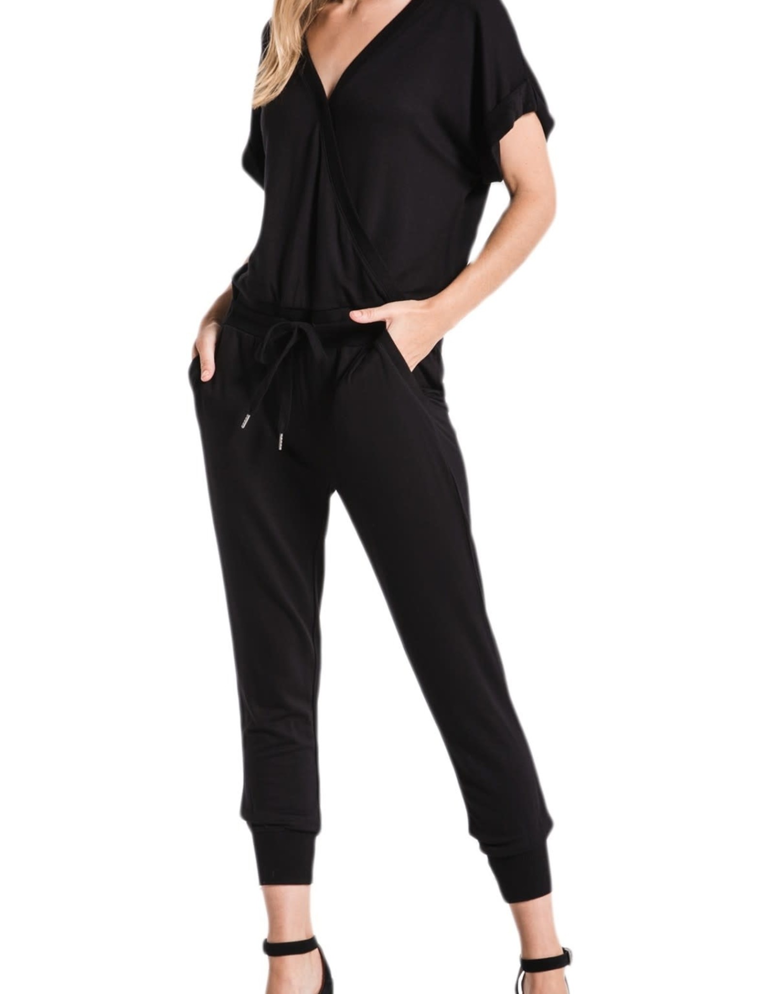 Z Supply Wrap Front Jumpsuit