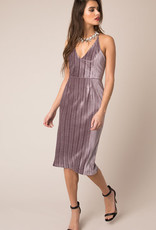 Black Swan Lavender Velvet Midi