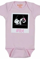 Sara Kety Onesie #TBT Girl 6-12 Months Pink