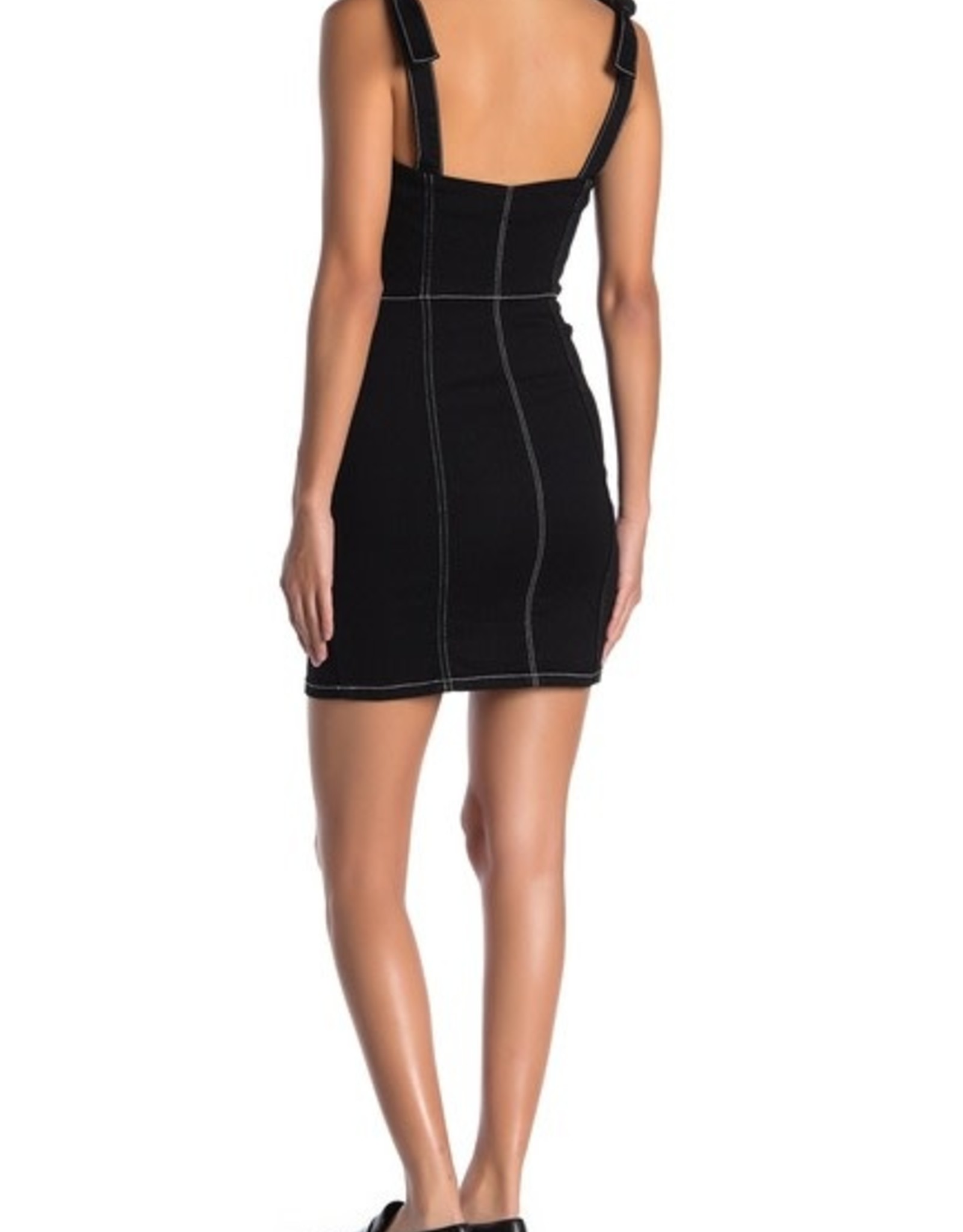 Bruce Dress - Vegan Leather Zipper Front Dress – OrangeStore