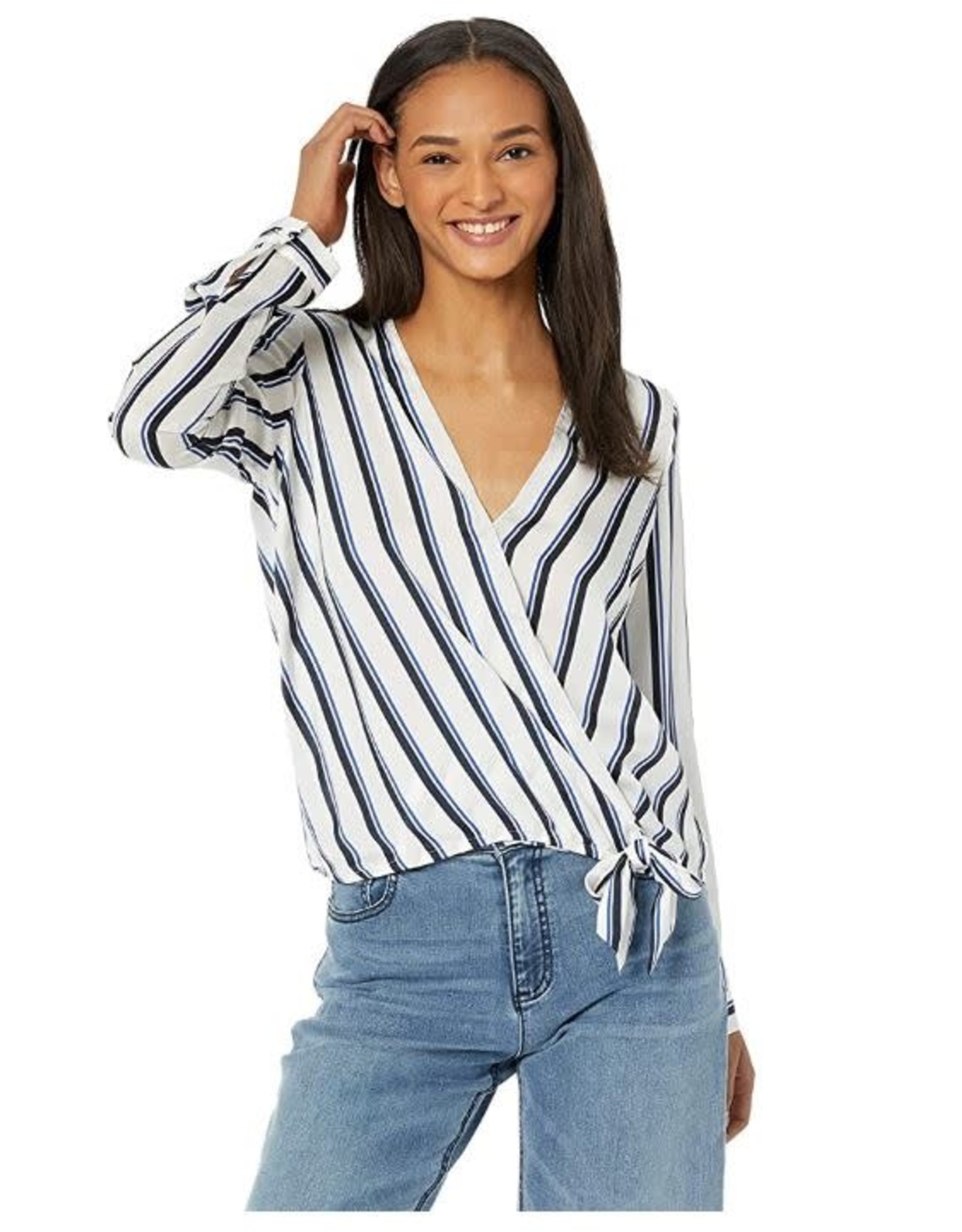 BB Dakota Side-Tie Stripe Pull-On