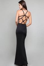Black Gown with Beading