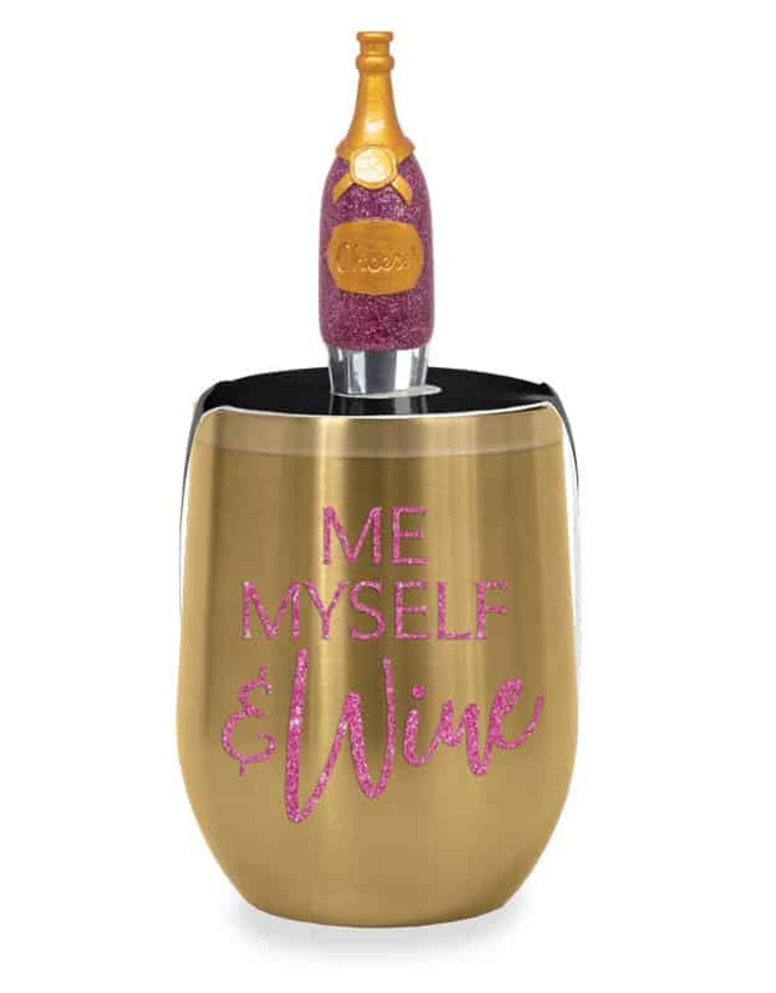 Me, Myself, & Wine Double Walled Set